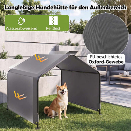 Outdoor Dog Shade Shelter, Waterproof, 51"x46.5"x42.5"