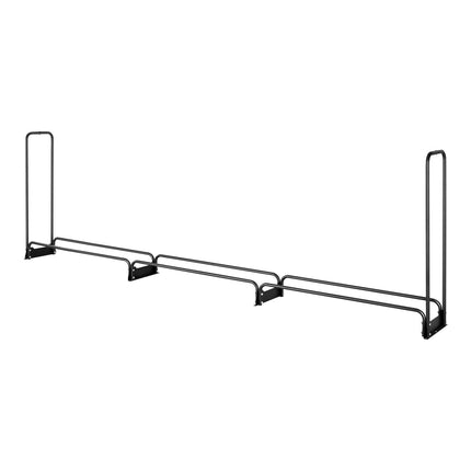 Outdoor Firewood Rack With Waterproof Cover, 12 Ft