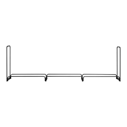 Outdoor Firewood Rack With Waterproof Cover, 12 Ft