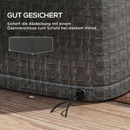 Outdoor Furniture Cover, Waterproof PE, 235x190 cm