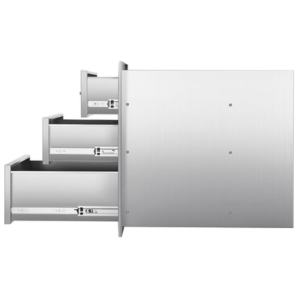Outdoor Kitchen Drawers, Stainless Steel 18.11 x 23.23 in