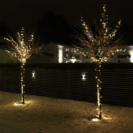 Outdoor LED String Lights 20m, 200 LEDs, Warm White