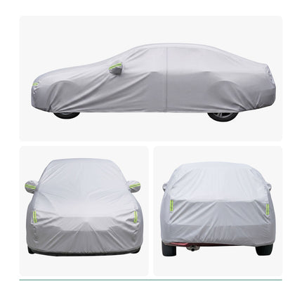 Outdoor Sedan Car Cover, Silver, 435–470 cm