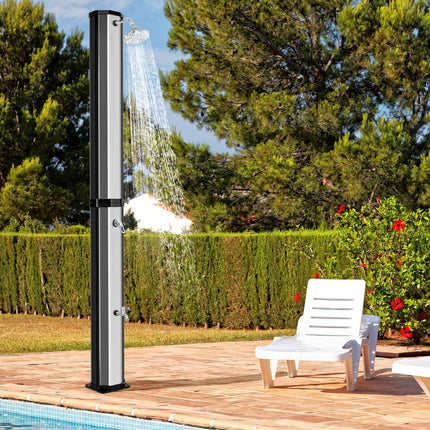 Outdoor Solar Shower, 60L, 227cm, Swivel Head