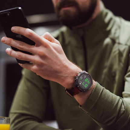 Outdoor Sports Watch, Titanium, AMOLED Sapphire Display