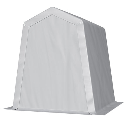Outdoor Storage Shed Tent 6x6 ft, Waterproof Roll-Up Door