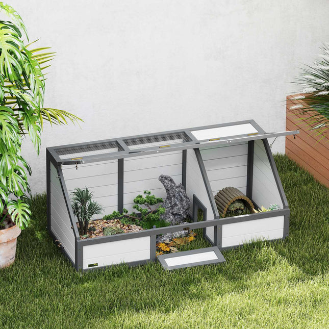 Outdoor Tortoise Enclosure, Bottomless, Easy Access