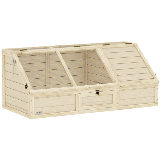 Outdoor Tortoise Enclosure, Open-Base Design