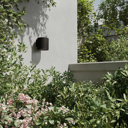 Outdoor Wall Light, Black, IP44, GU10 Socket