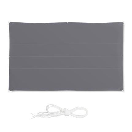 Outdoor Weatherproof Shade Sail – Grey Rectangular