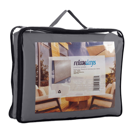 Outdoor Weatherproof Shade Sail – Grey Rectangular