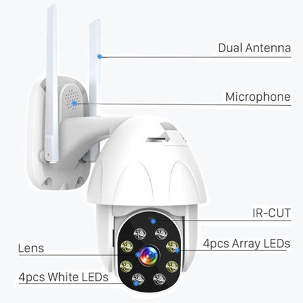 Outdoor Wi-Fi/IP camera 2mpixel TUYA comp.