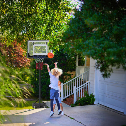 Outdoor basketball stand