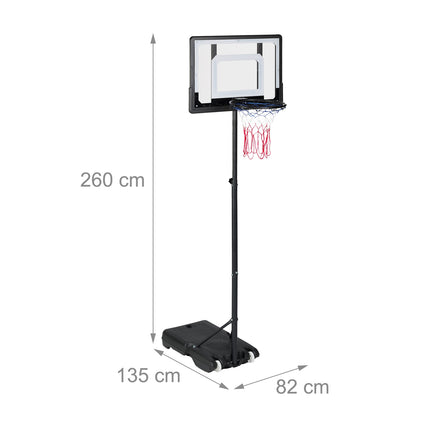 Outdoor basketball stand