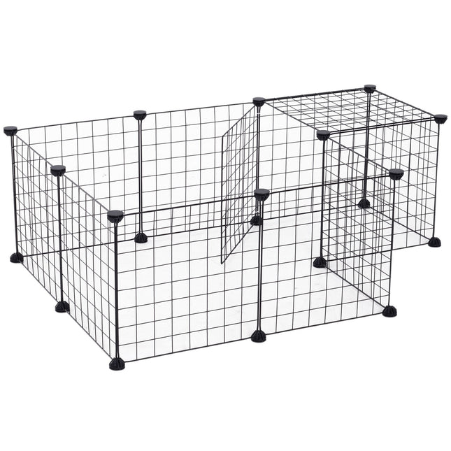 Small Animal Metal Mesh Outdoor Enclosure 106x73x36cm