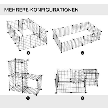 Small Animal Metal Mesh Outdoor Enclosure 106x73x36cm
