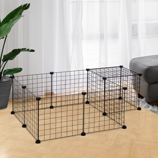 Small Animal Metal Mesh Outdoor Enclosure 106x73x36cm