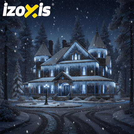 Outdoor lights 500LED 22.5m cool white Izoxis 26705