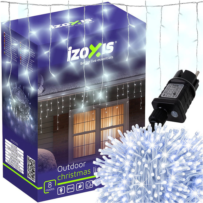 Outdoor lights 500LED 22.5m cool white Izoxis 26705