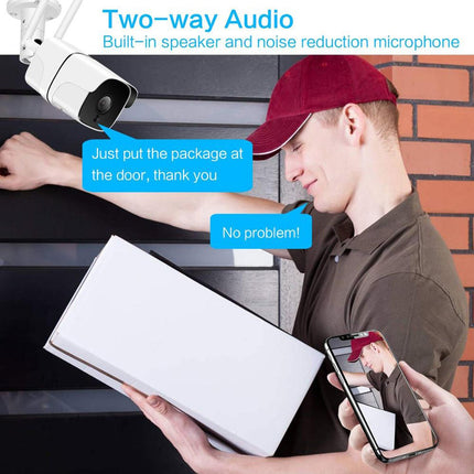 Outdoor smart Wi-Fi/IP camera TUYA compatible