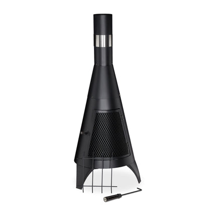 Outdoor stove black