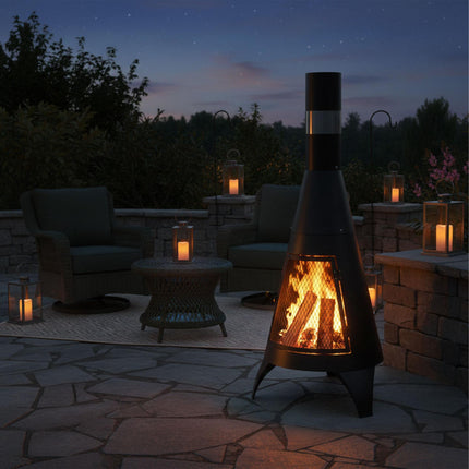 Outdoor stove black