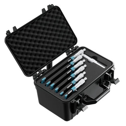 Outside Micrometer Set 0-6 In, 6-Piece, Case