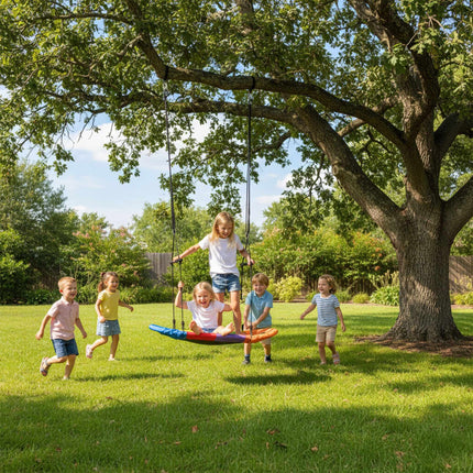 Oval Nest Swing, 150kg Capacity, Foam Handles