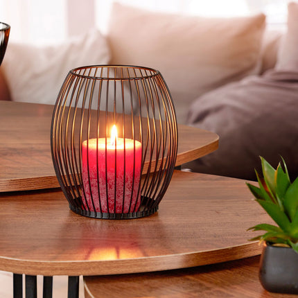 Oval candlestick, 2 pcs