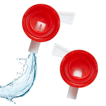 Oval collapsible capsules in a set of 4