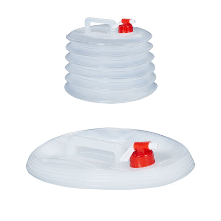 Oval collapsible capsules in a set of 4