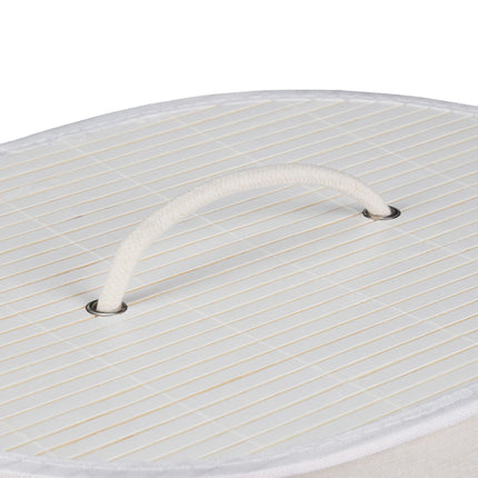 Oval laundry basket