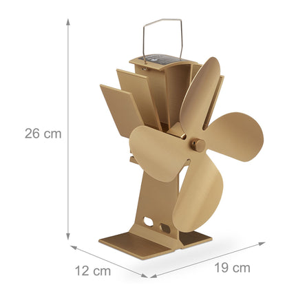 Oven fan without electricity