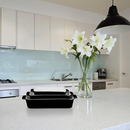 Oven form set of 3 black