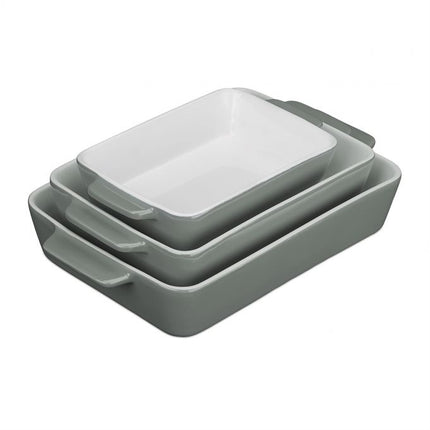 Oven form set of 3 gray