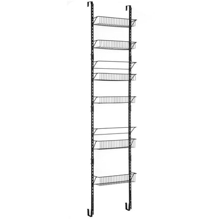 Over-Door Adjustable 6-Tier Pantry Organizer Shelf