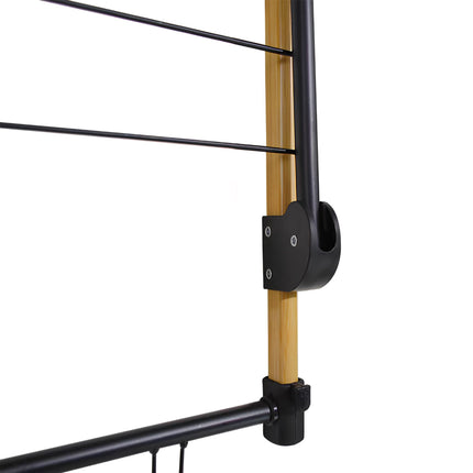 Over-Door Clothes Dryer, Steel & Bamboo, 1.7m Drying Length