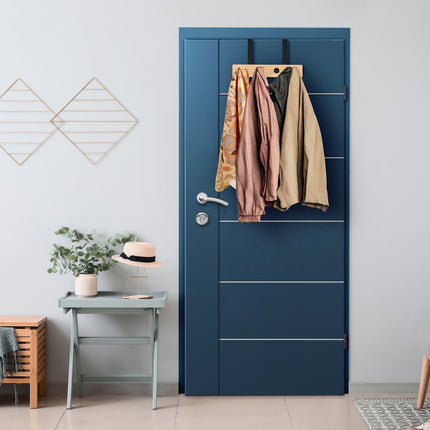 Over Door Coat Rack with 4 Hooks