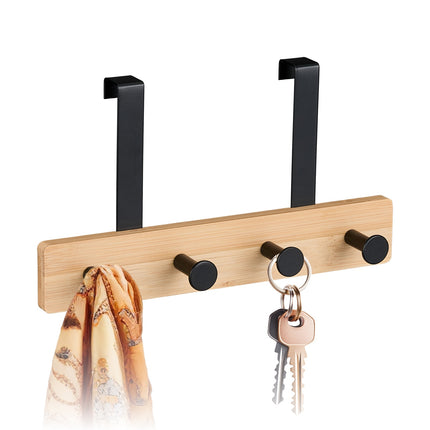Over Door Coat Rack with 4 Hooks
