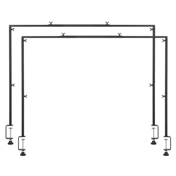 Over-The-Table Balloon Arch Stand Set, Adjustable, 2 Pack