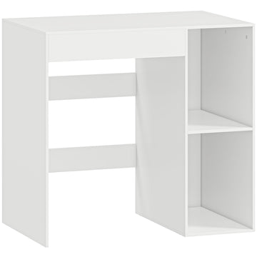 Over-Washer Storage Cabinet, White, Open Shelves