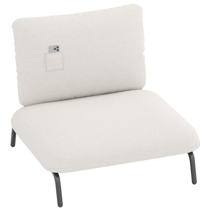 Oversized Accent Chair, Wide Seat, 250kg Capacity, Beige