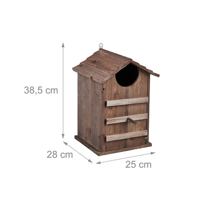 Owls Nest Box Wood