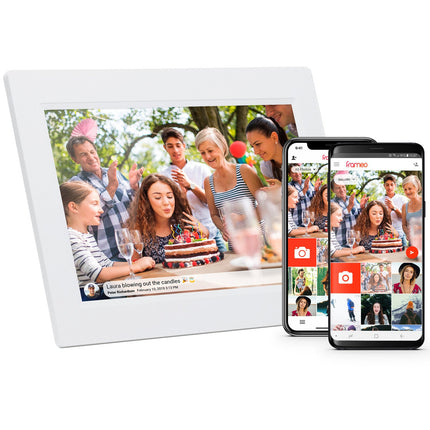 PFF-1015W 10.1" Smart photo frame with FRAMEO software White