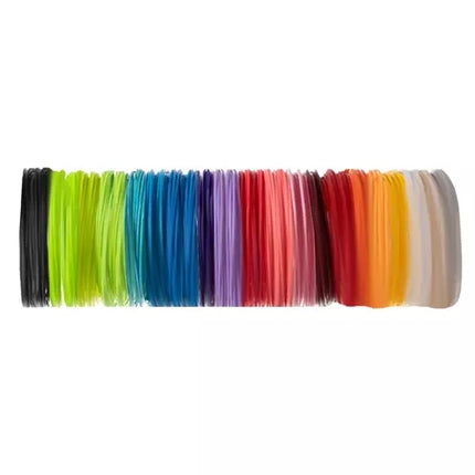PLA 3D filaments - 20 pcs. x 3m Kruzzel 19874
