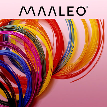 PLA 3D filaments - set 30pcs x 5m