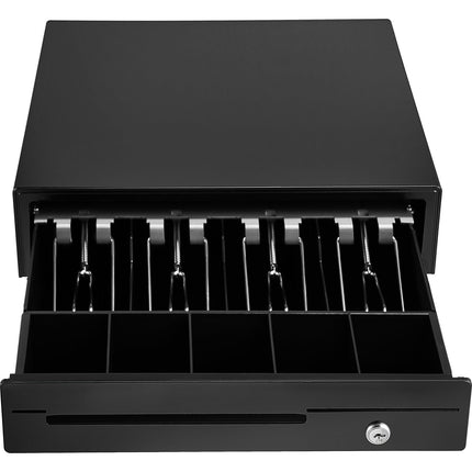 POS Cash Drawer 33 cm, 12V, 4 Bill 5 Coin, RJ11