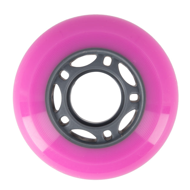 PU 64x24 82A Pink Skateboard Wheels, Set of 4