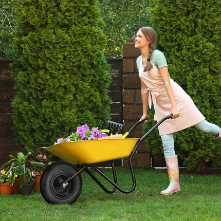 PU Puncture-Proof Wheelbarrow Wheel 3.50-8