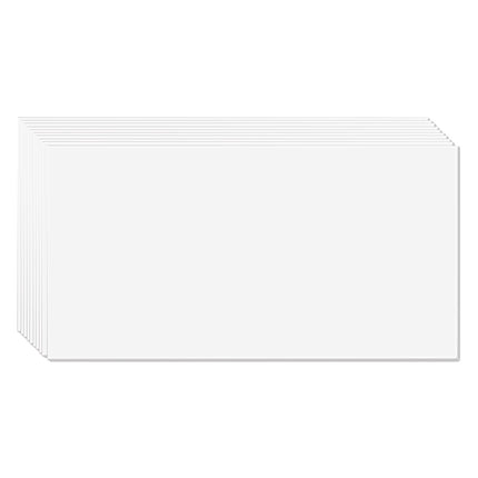 PVC Drop Ceiling Tiles 10 Pack, 24 x 48 in, 5 mm Thick, Smooth White